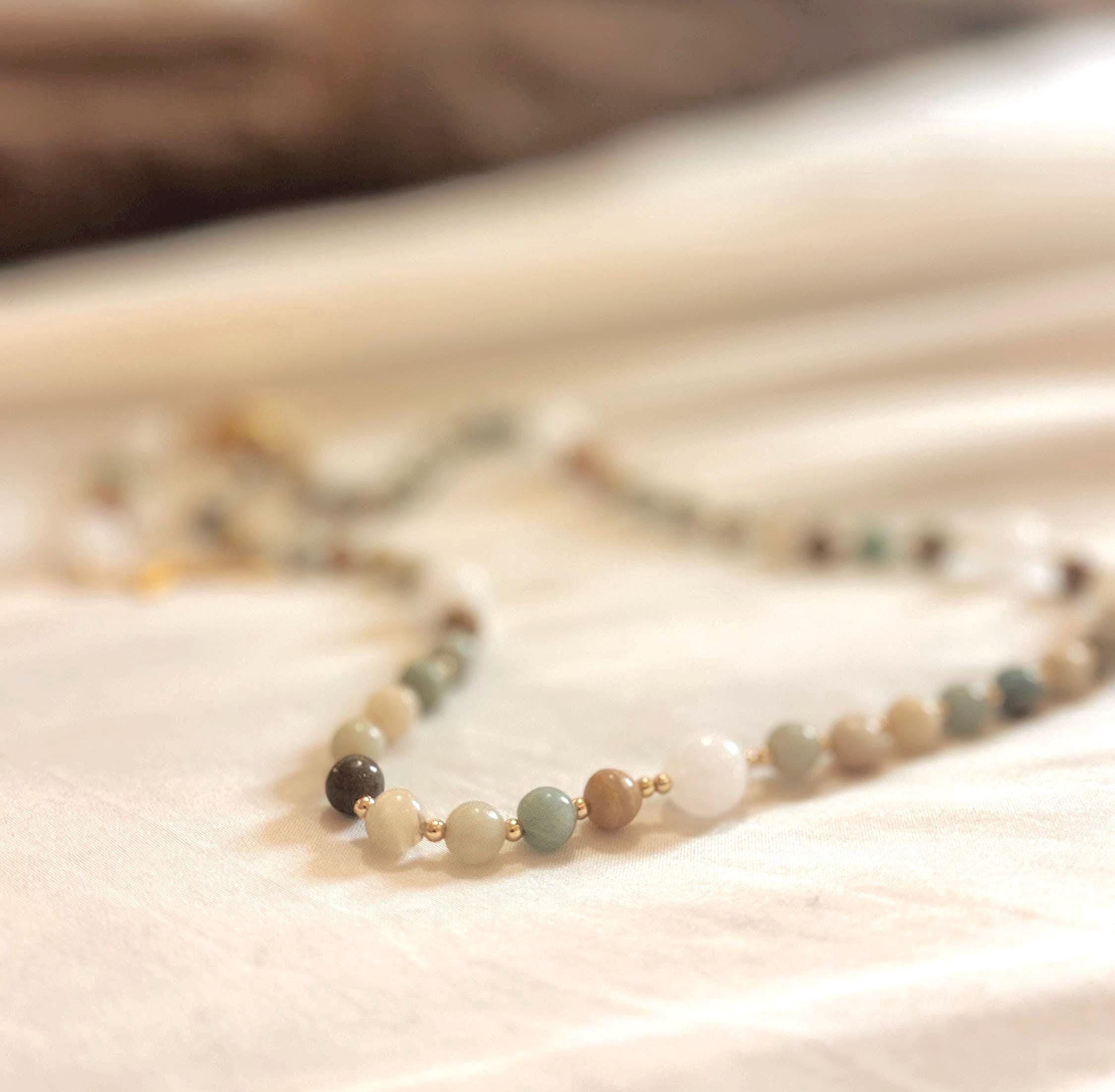 The “From the Dirt” Brown and Green Handmade Rosary
