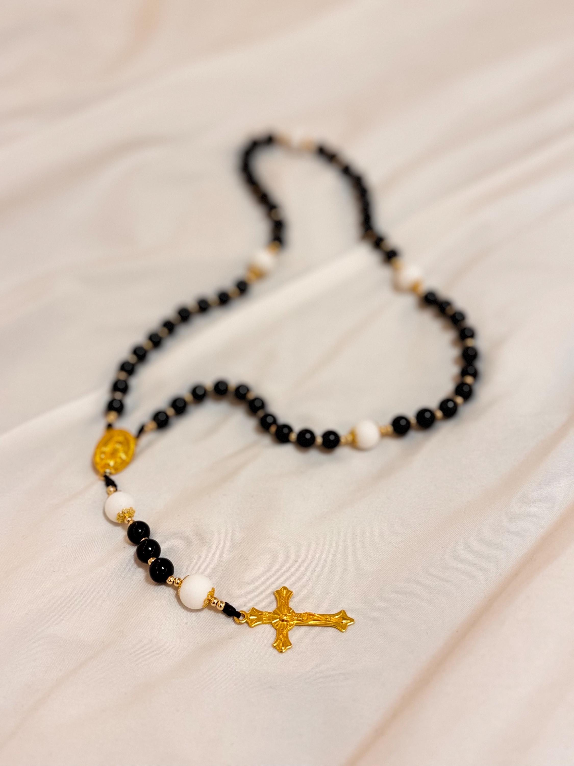 The “Missionary” Black Handmade Rosary