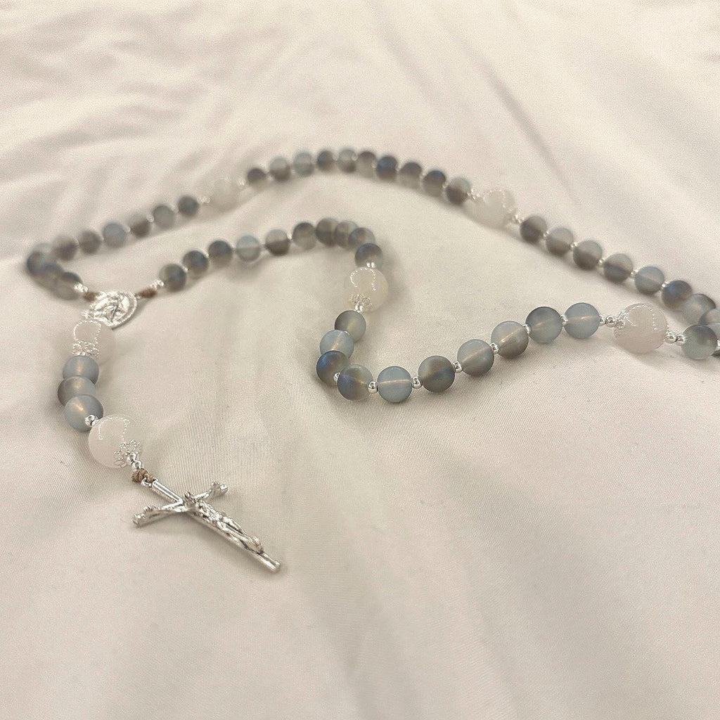 The “Red Sea” Handmade Blue Rosary