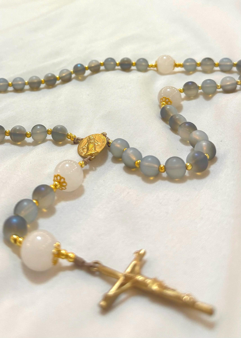 The “Red Sea” Handmade Blue Rosary