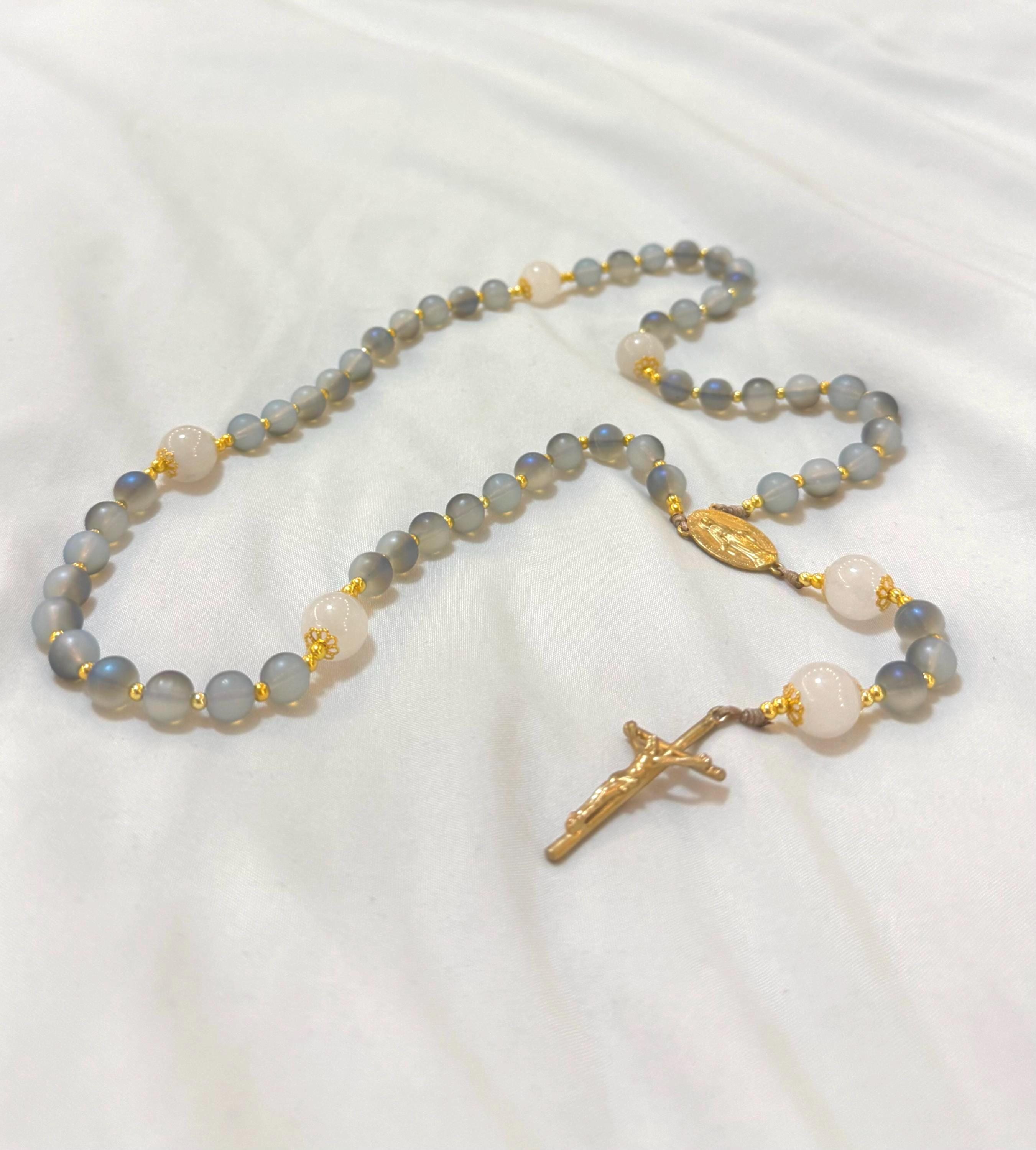 The “Red Sea” Handmade Blue Rosary